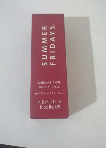 Summer Fridays Dream Lip Oil Pastel Burgundy - Görsel 2