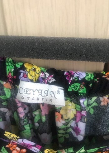 Çiçek Desenli Bohem Midi Elbise - Görsel 2