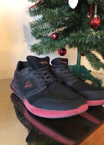 Siyah Bağcıklı Spor Ayakkabı - Görsel 2