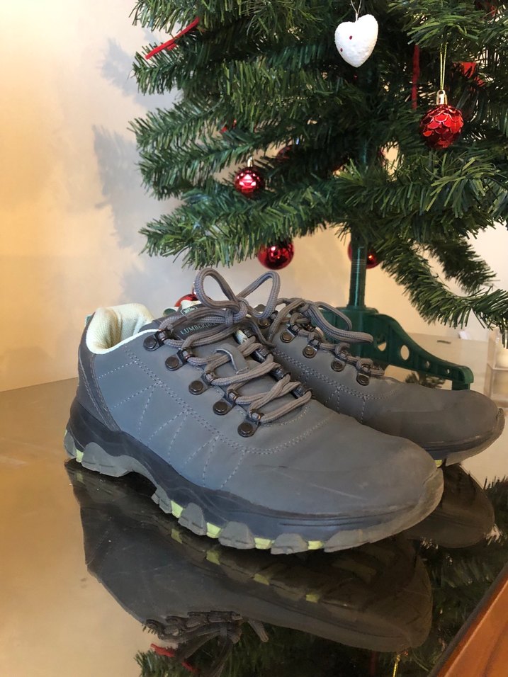 Gri Bağcıklı Kadın Spor Outdoor Ayakkabı - Görsel 2