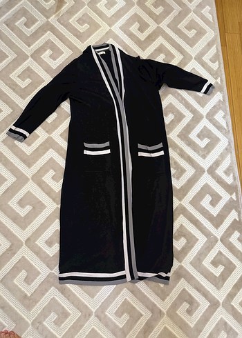 Siyah Uzun Kollu Kadın Spor Hırka - Görsel 4