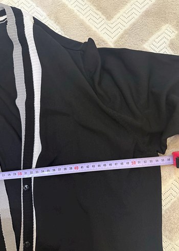 Siyah Uzun Kollu Kadın Spor Hırka - Görsel 6