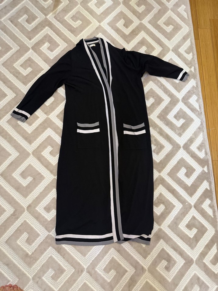 Siyah Uzun Kollu Kadın Spor Hırka - Görsel 4