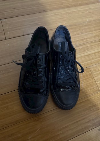 Calvin Klein spor ayakkabı siyah rugan 39 - Görsel 4