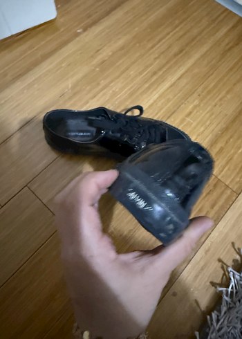 Calvin Klein spor ayakkabı siyah rugan 39 - Görsel 5