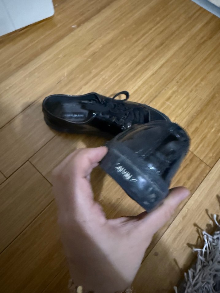 Calvin Klein spor ayakkabı siyah rugan 39 - Görsel 5