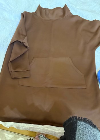 Kadın Bej Uzun Kollu Takım 2 beden scuba - Görsel 3