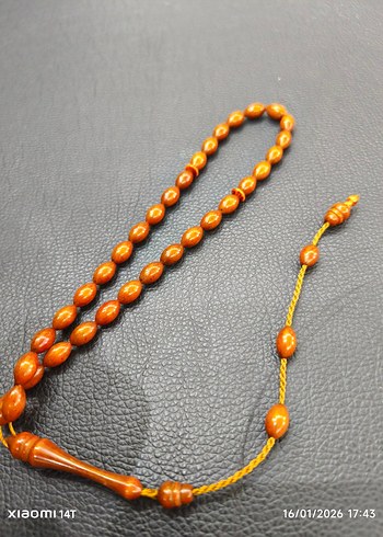 Kahverengi Minimalist Erkek Tesbih - Görsel 3