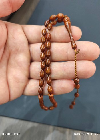 Kahverengi Minimalist Erkek Tesbih