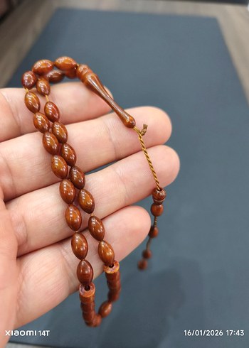 Kahverengi Minimalist Erkek Tesbih - Görsel 2