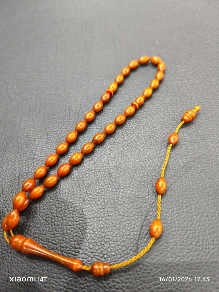 Kahverengi Minimalist Erkek Tesbih - Görsel 3