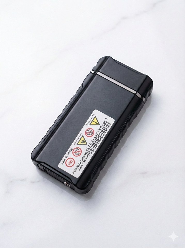 Siyah Metal Çakmak - Görsel 2