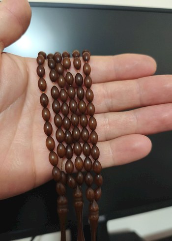 Koyu Kahverengi Minimalist Erkek Tesbih KAMPANYA!! 3 ADET 400 TL - Görsel 3