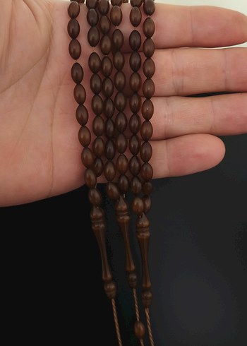 Koyu Kahverengi Minimalist Erkek Tesbih KAMPANYA!! 3 ADET 400 TL - Görsel 2