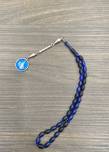 Erkek Mavi Bohem Minimalist Tesbih - Görsel 2