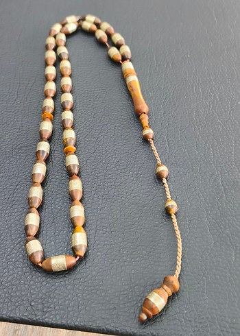 kuka Erkek Tesbih - Kahverengi Tonlarda - Görsel 4