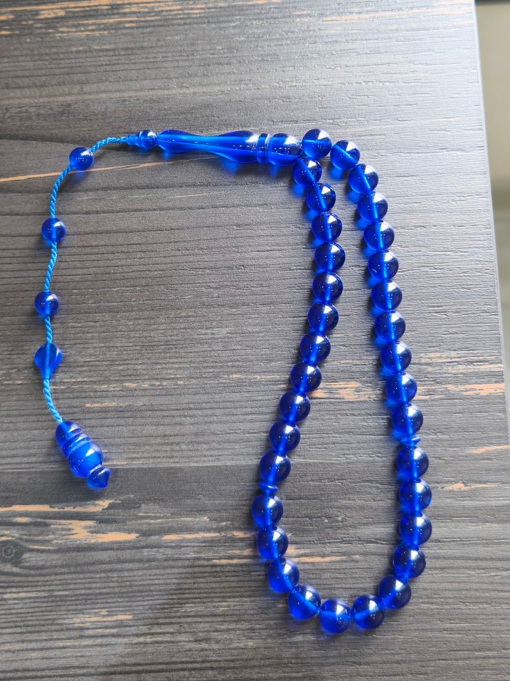 Erkekler İçin Mavi Tesbih - Görsel 5