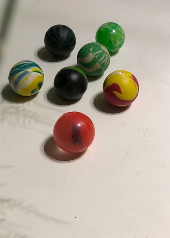 Renkli Karışık Mini Toplar - Görsel 4