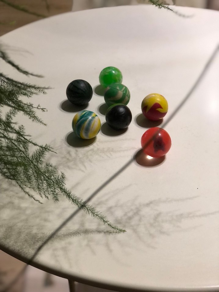 Renkli Karışık Mini Toplar - Görsel 5