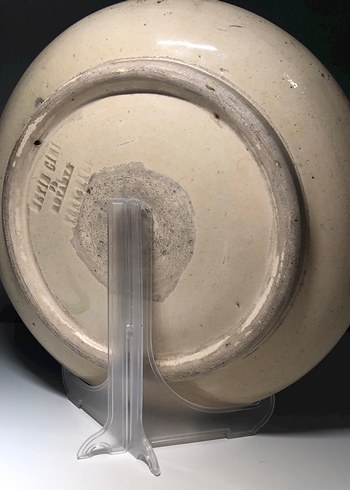 Kütahya Seramik Çiçek Desenli Çok Renkli Tabak - Görsel 5