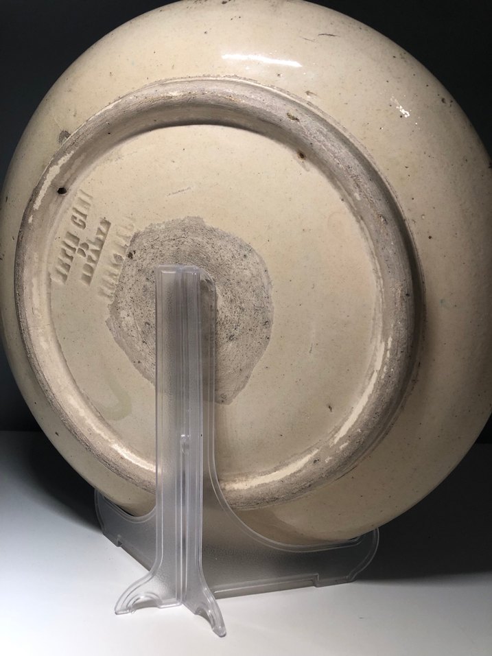 Kütahya Seramik Çiçek Desenli Çok Renkli Tabak - Görsel 5