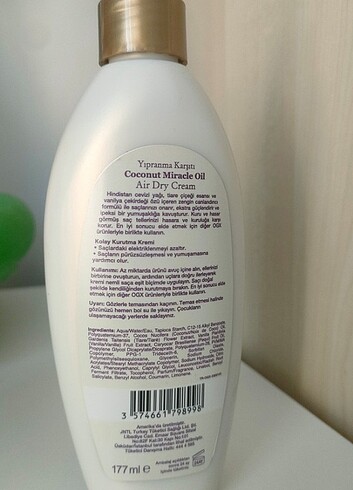 Diğer Ogx Yıpranma karşıtı sac kremi