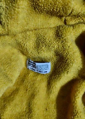 Sarı Erkek Çocuk Fermuarlı Mont - Görsel 3