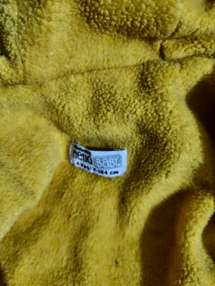 Sarı Erkek Çocuk Fermuarlı Mont - Görsel 3