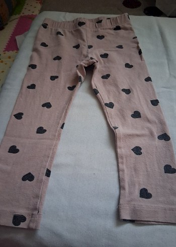 Kız Çocuk Siyah Dar Kesim Tayt - Görsel 2