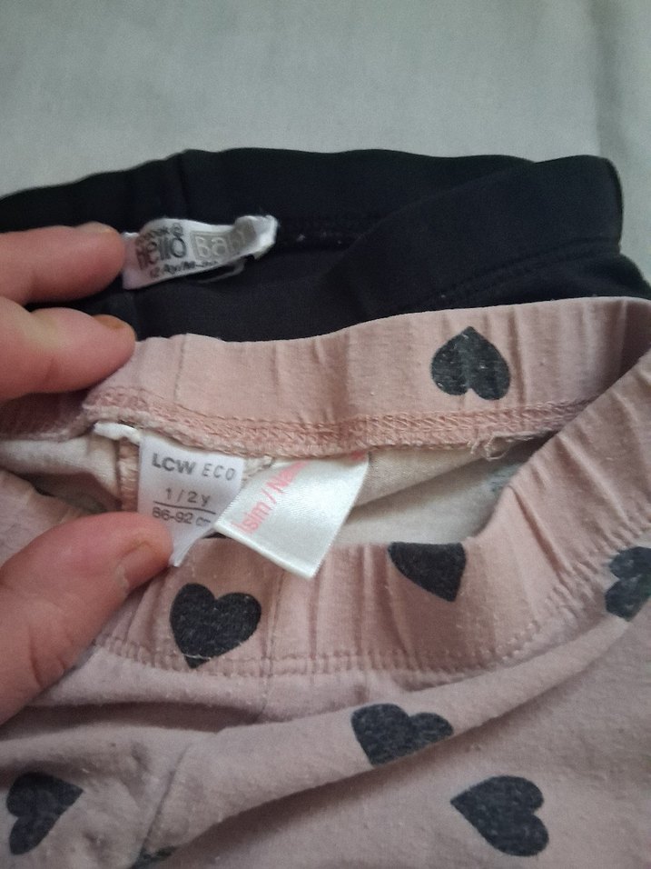 Kız Çocuk Siyah Dar Kesim Tayt - Görsel 4