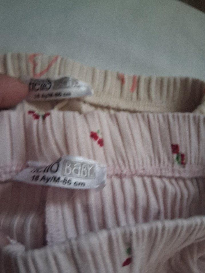 Kız Çocuk Pileli Pembe Tayt - Görsel 4