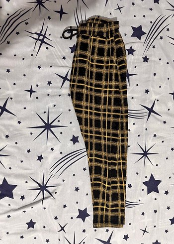 Erkek  Altın Renkli Rahat Kesim Şalvar Eşofman - Görsel 3