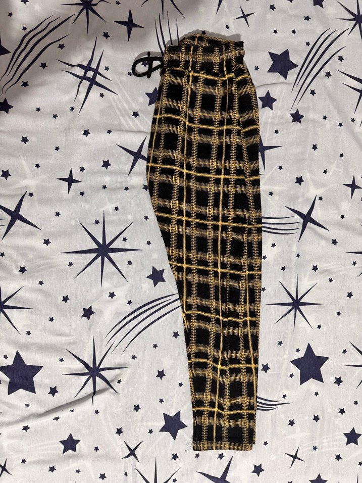 Erkek  Altın Renkli Rahat Kesim Şalvar Eşofman - Görsel 3