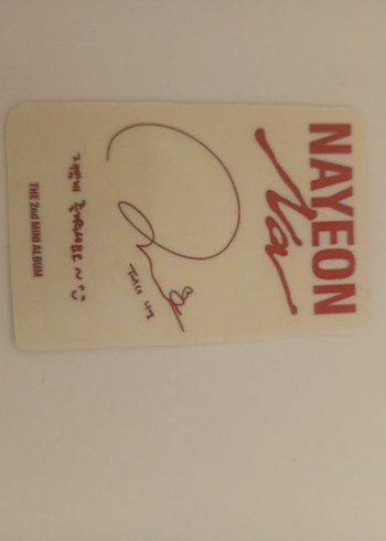 Nayeon na photocard - Görsel 3