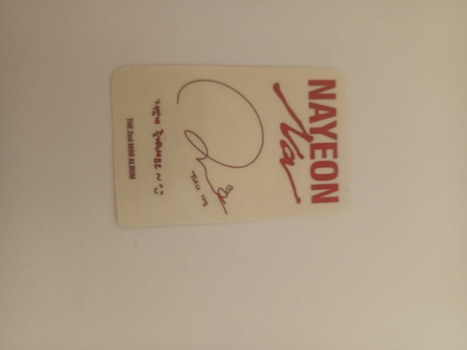 Nayeon na photocard - Görsel 3