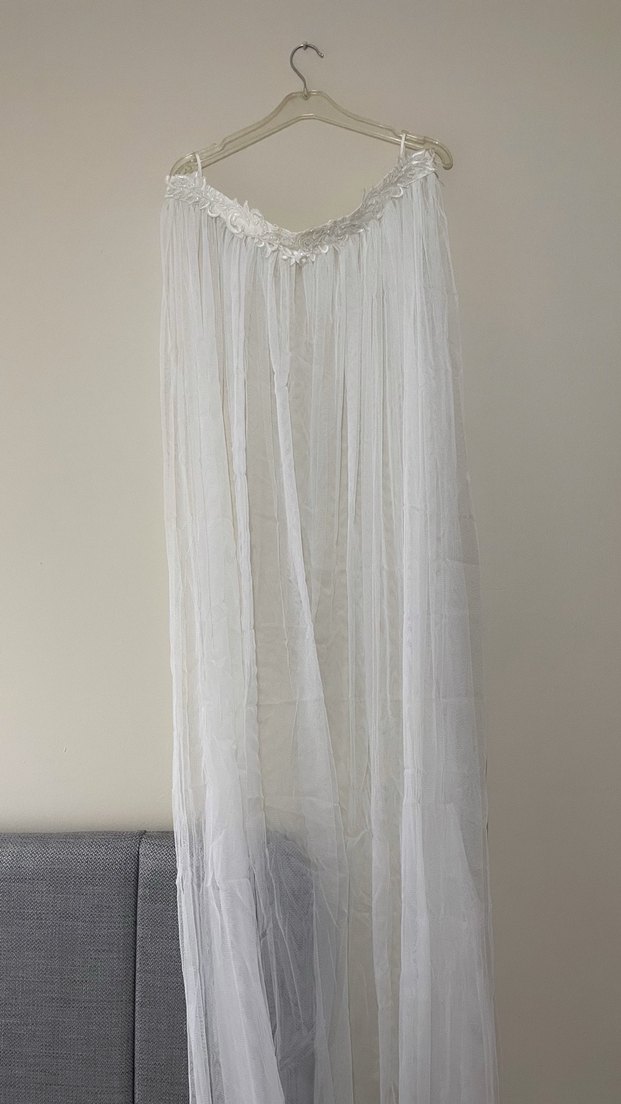 Dantel İşlemeli Nikah - İsteme - Söz - Nişan Elbisesi - Görsel 4