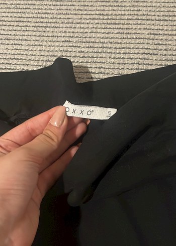 Siyah Balıkçı Yaka Kısa Kol tişört - Görsel 2