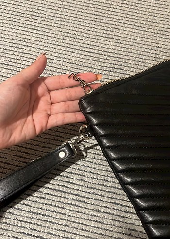 Saint Laurent siyah clutch çanta - Görsel 4