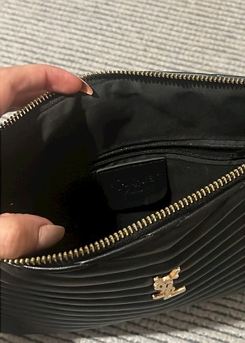 Saint Laurent siyah clutch çanta - Görsel 3