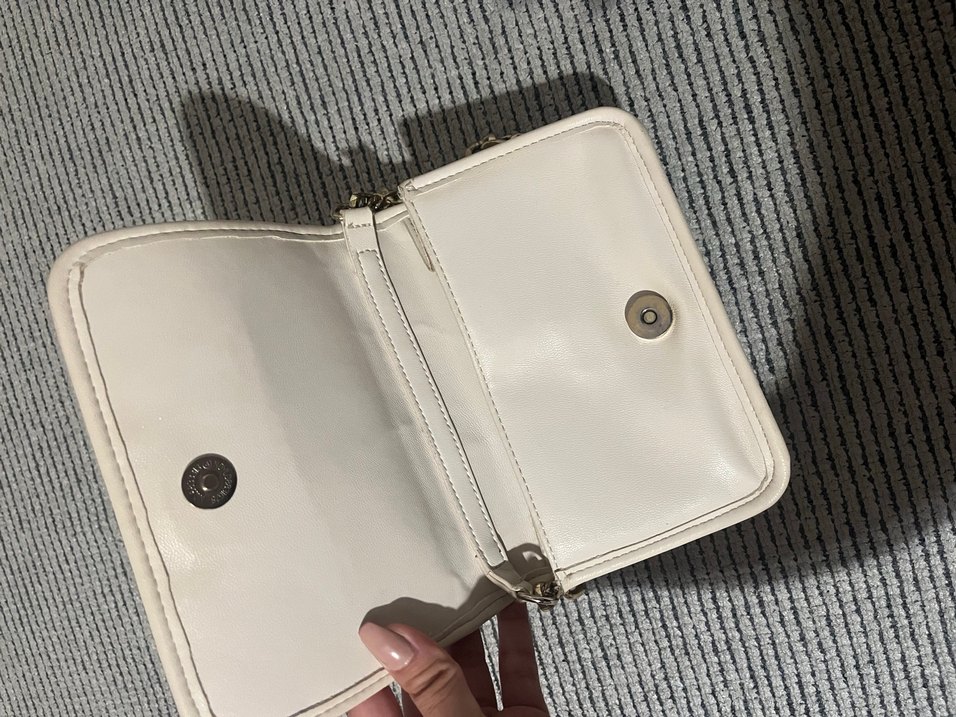 Bershka krem çanta - Görsel 3