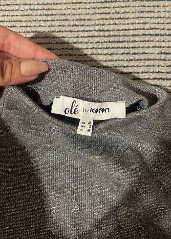 Gri simli üst - Görsel 2