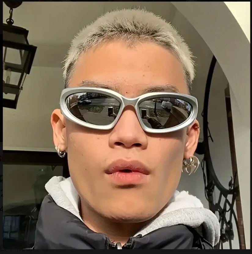 Y2k Unisex Rave Gözlük - Görsel 5