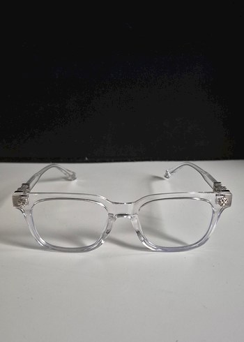 Chrome Hearts Şeffaf Gözlük - Görsel 2