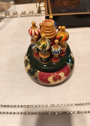 Renkli El Boyaması Figürin - Görsel 4