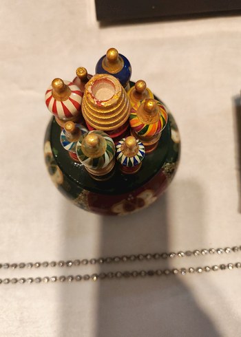 Renkli El Boyaması Figürin - Görsel 3