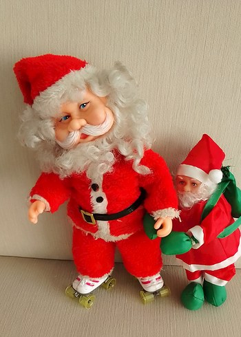 Patenli Kırmızı Noel Baba Figürü ve hediye Noel Baba - Görsel 7