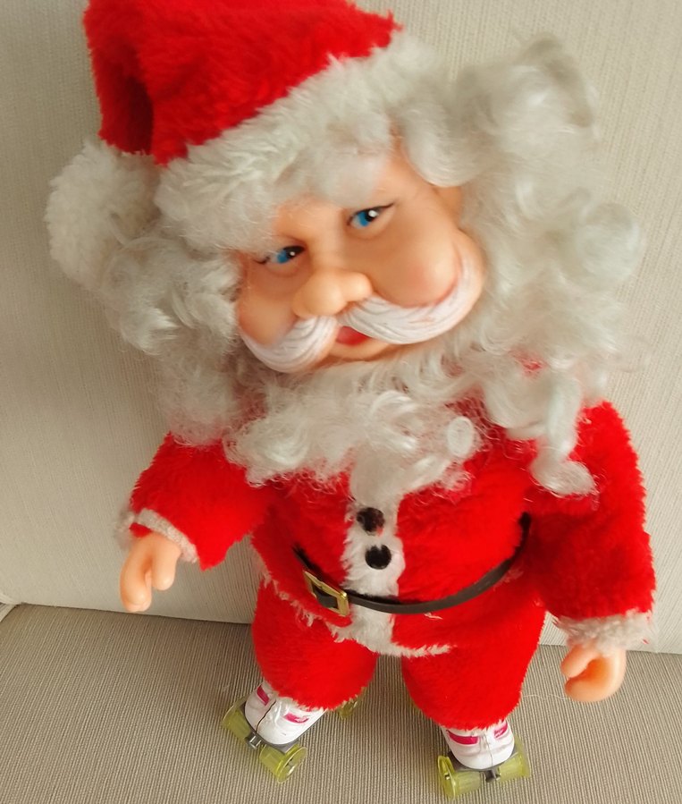 Patenli Kırmızı Noel Baba Figürü ve hediye Noel Baba - Görsel 4