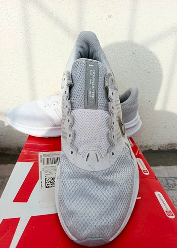 Beyaz Gri Kadın Spor Ayakkabı orijinal - Görsel 2