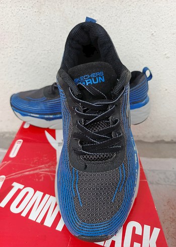 Mavi Elastik Bağcıklı Erkek Spor Ayakkabı orijinal - Görsel 2