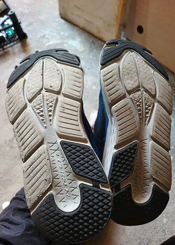 Mavi Elastik Bağcıklı Erkek Spor Ayakkabı orijinal - Görsel 4